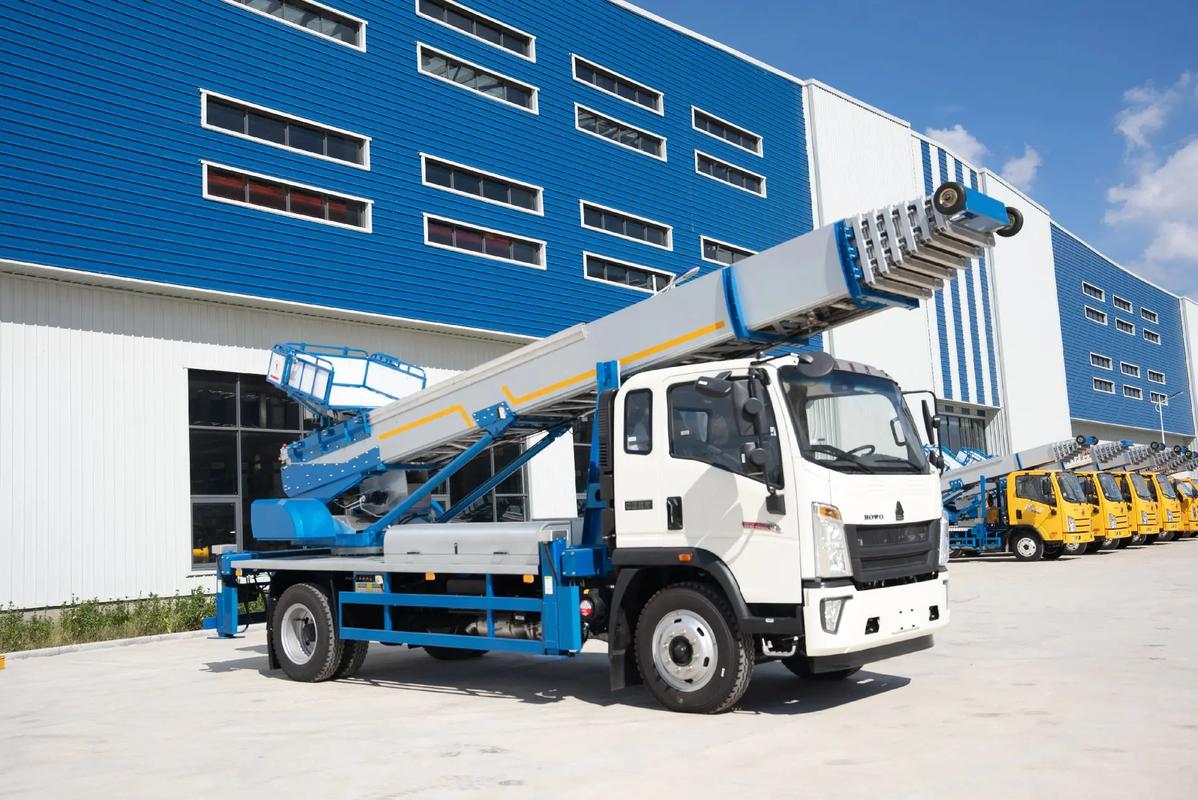 宋洛乡出租云梯车高空作业车 建筑垃圾搬运