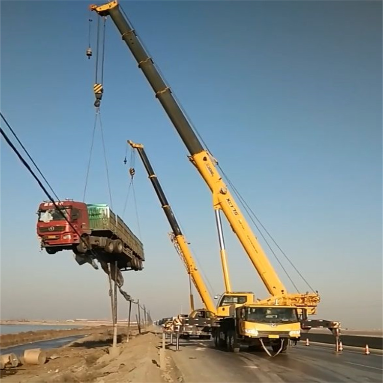 宋洛乡吊车怎么吊货车